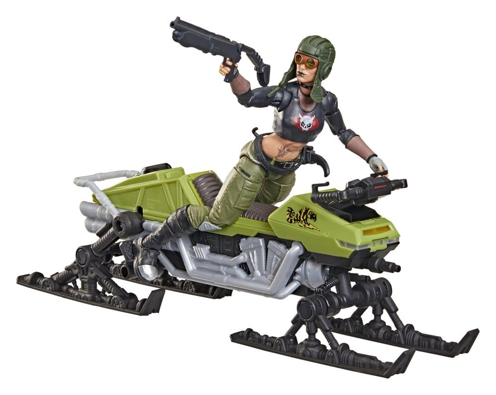PRE ORDINE - G.I. Joe Classified Series Action Figure and Vehicle Set #194 Zanya and Dreadnok Chameleon (Swamp Skier) 15 cm