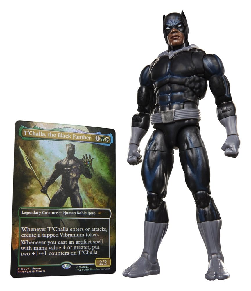PRE ORDINE - Magic The Gathering: Marvel Super Heroes Marvel Legends Action Figure Black Panther 15 cm