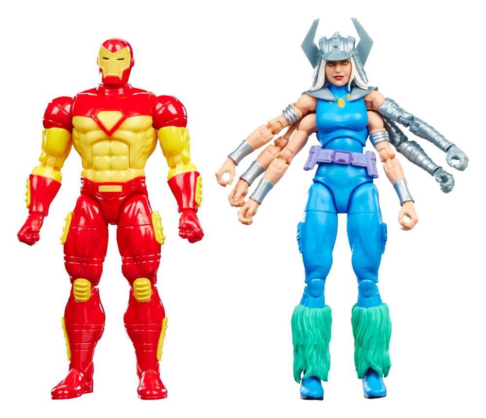 PRE ORDINE - Marvel Games Marvel Legends Action Figure 2-Pack Iron Man & Marvel's Spiral 15 cm
