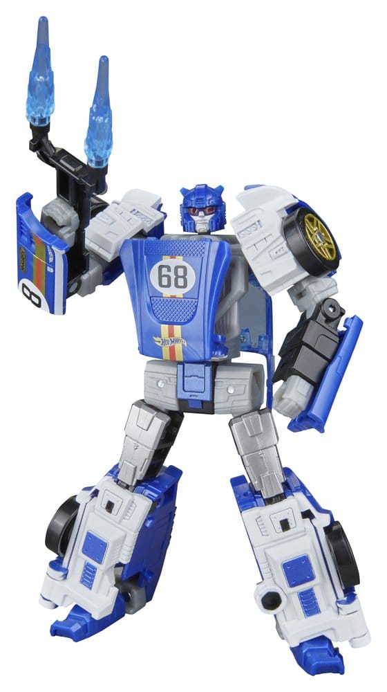 PRE ORDINE - Transformers x Hot Wheels Collaborative Deluxe Class Action Figure El Segundo Coupe 13 cm