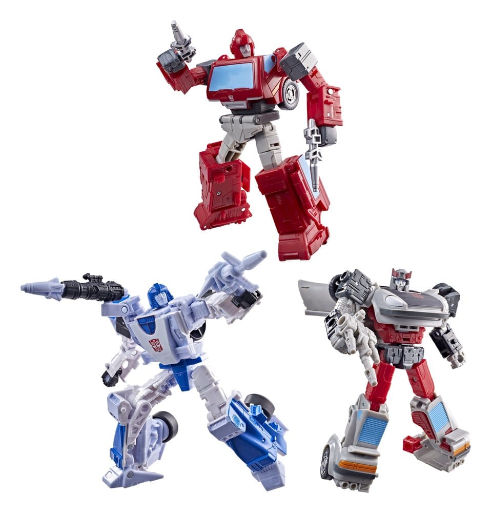 PRE ORDINE - Transformers Age of the Primes Action Figure 3-Pack Autobot Mirage & Bluestreak & Ironhide