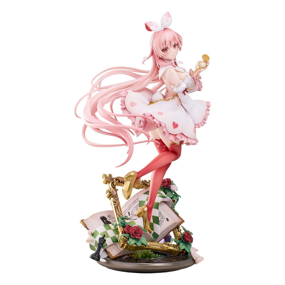 PRE ORDINE - Original Character PVC Statue 1/7 White Rabbit Rosu Wonderland Ver. Illustrated by Rosuuri 29 cm