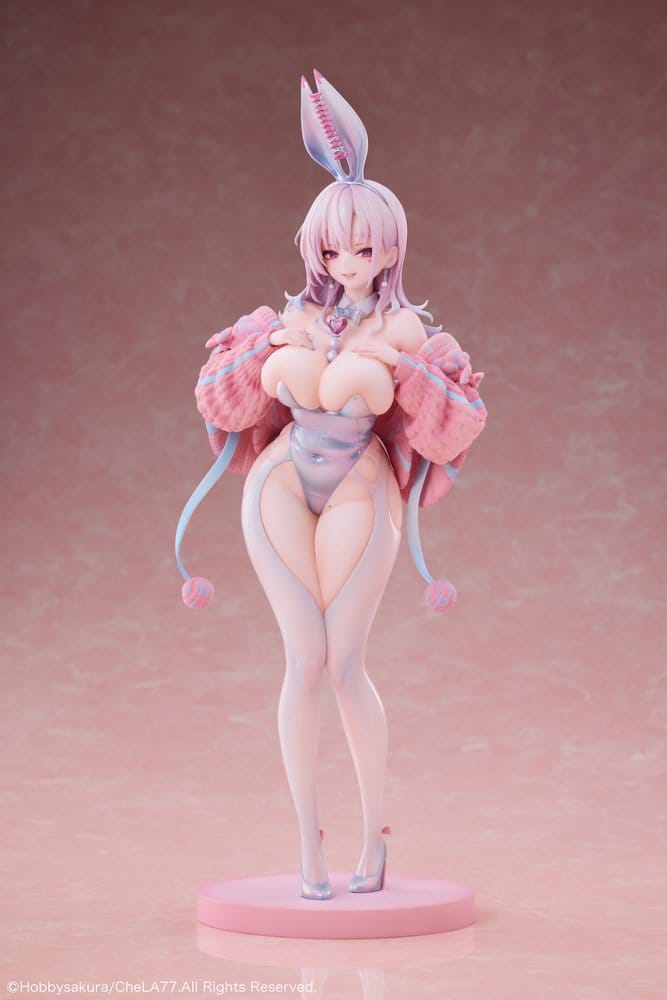 PRE ORDINE - Original Character PVC Statue 1/6 Knit Bunny Girl illustration by CheLA77 30 cm