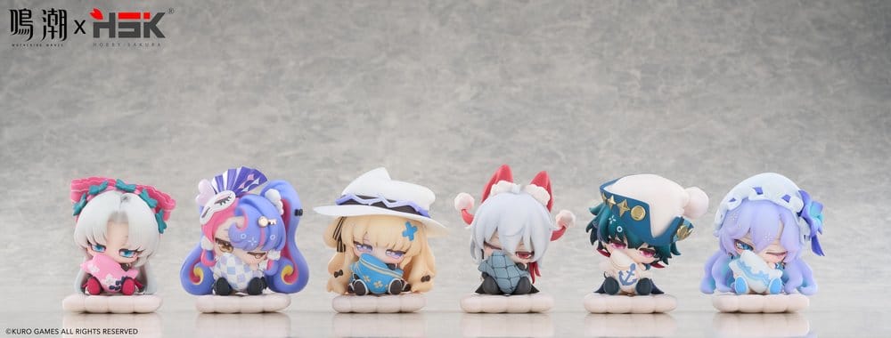 PRE ORDINE - Wuthering Waves Nemunemu Series Mini Figures 9 cm Blind Box Display (6)