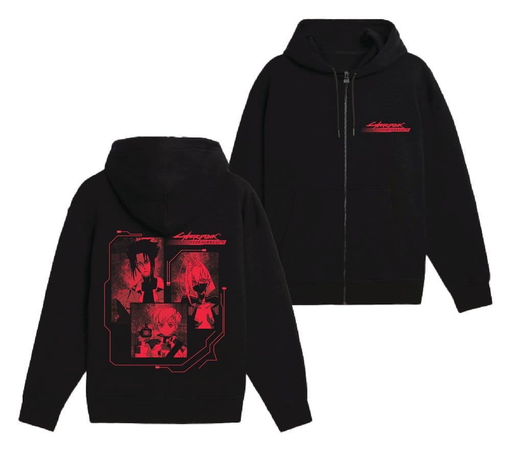 Cyberpunk Edgerunners 2 Zipper Hoodie Key Characters