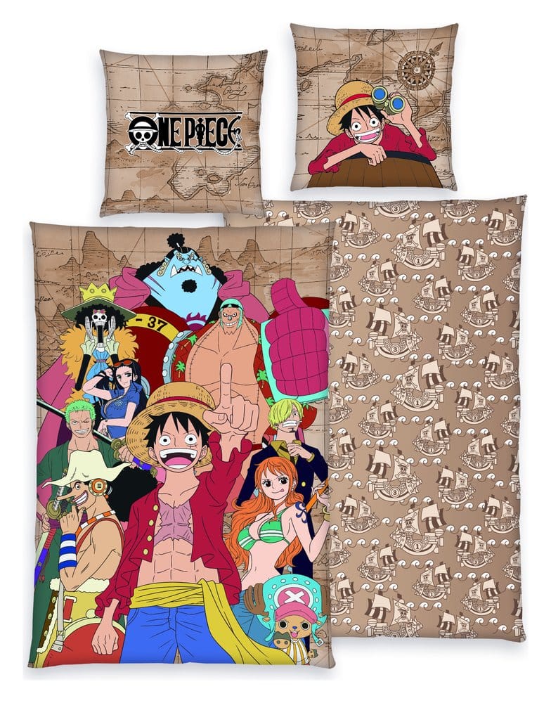 PRE ORDINE - One Piece Bed linen One Piece Crew 135 x 200 cm