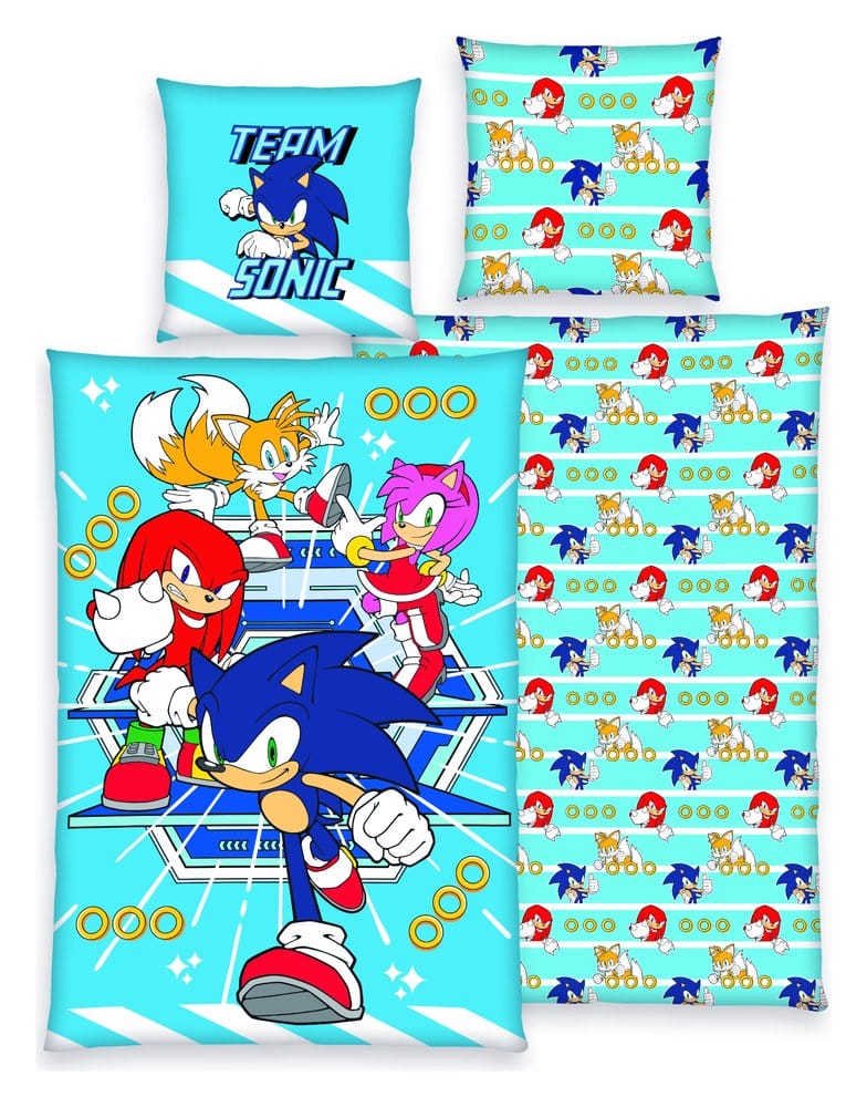 PRE ORDINE - Sonic Bed linen Team Sonic 135 x 200 cm