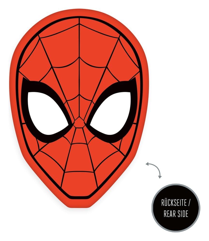 PRE ORDINE - Marvel Soft Velboa Pillow Spider Man Head 22 x 32 cm