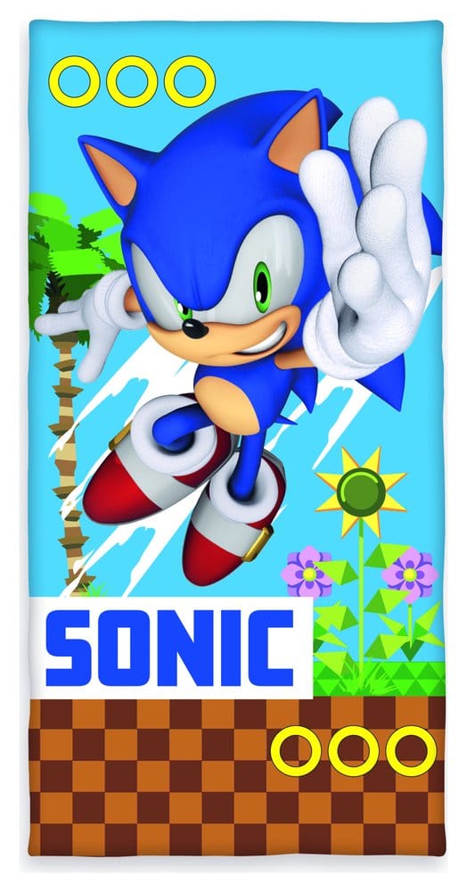 PRE ORDINE - Sonic Beach Towel Sonic 70 x 140 cm