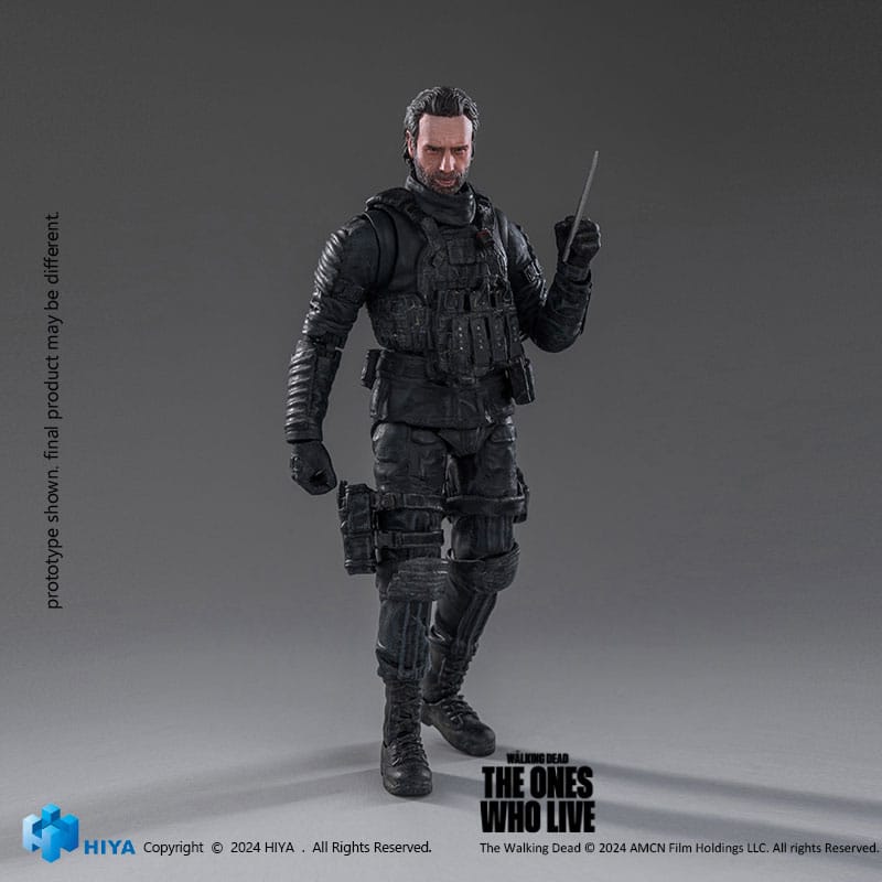 PRE ORDINE - The Walking Dead: The Ones Who Lived Exquisite Mini Action Figure 1/18 Rick Grimes 11 cm