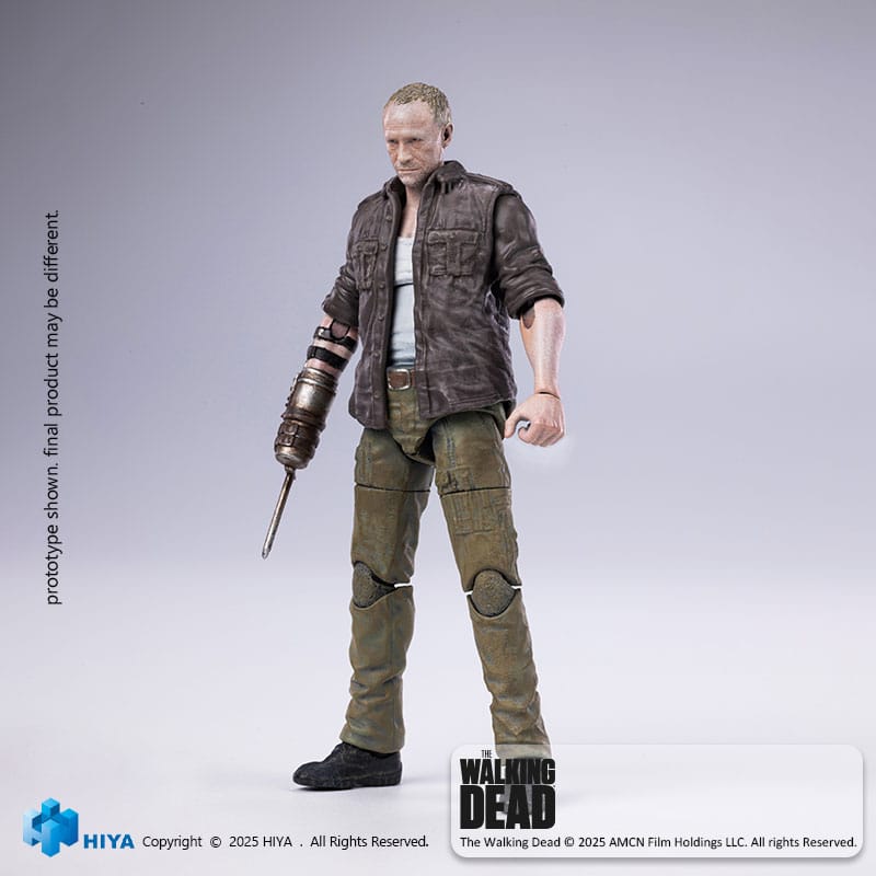 PRE ORDINE - The Walking Dead Exquisite Mini Action Figure 1/18 Merle 11 cm