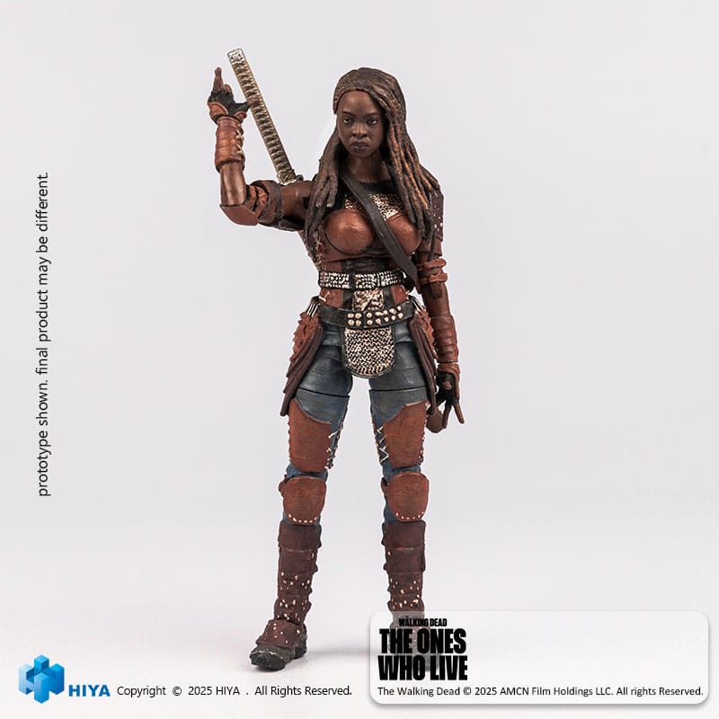 PRE ORDINE - The Walking Dead: The Ones Who Lived Exquisite Mini Action Figure 1/18 Michonne 10 cm