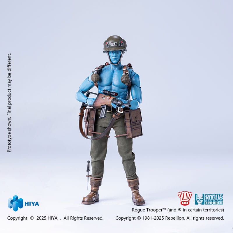PRE ORDINE - Rogue Trooper Exquisite Super Series  Actionfigur 1/12 Rogue Trooper 16 cm