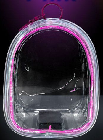 PRE ORDINE - HaloPop Crystal Clear Display Bag LED Glow Lighting (Pink) 18 cm Assortment (6)