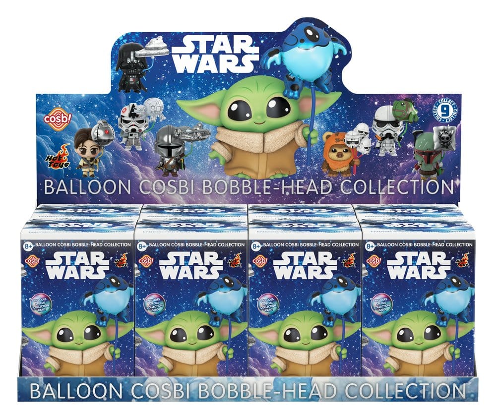 PRE ORDINE - Star Wars Cosbi Mini Figures Balloon 8 cm Blind Box Display (8)