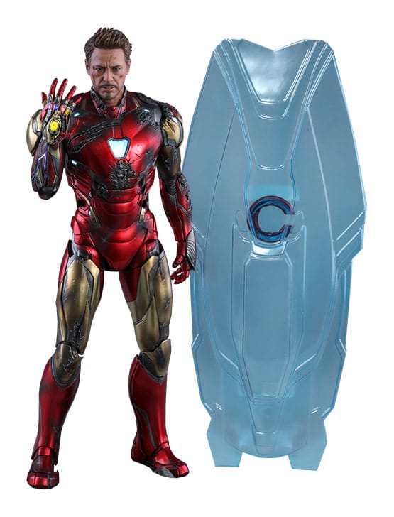 PRE ORDINE - Avengers: Endgame Movie Masterpiece Diecast Action Figure 1/6 Iron Man Mark LXXXV (Battle Damaged Version) Special Edition 32 cm