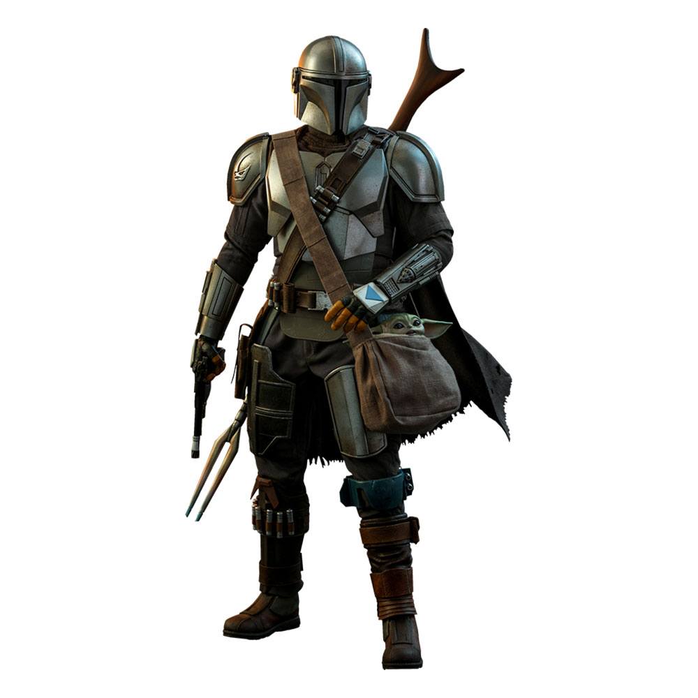 PRE ORDINE - Star Wars The Mandalorian Action Figure 2-Pack 1/4 The Mandalorian & The Child 46 cm