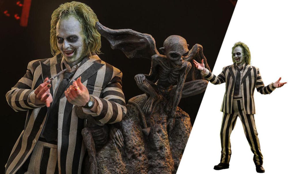 HOT TOYS Beetlejuice Beetlejuice Movie Masterpiece Action Figure 1/6 Beetlejuice 30 cm