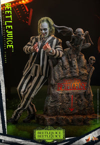 HOT TOYS Beetlejuice Beetlejuice Movie Masterpiece Action Figure 1/6 Beetlejuice 30 cm