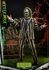 HOT TOYS Beetlejuice Beetlejuice Movie Masterpiece Action Figure 1/6 Beetlejuice 30 cm