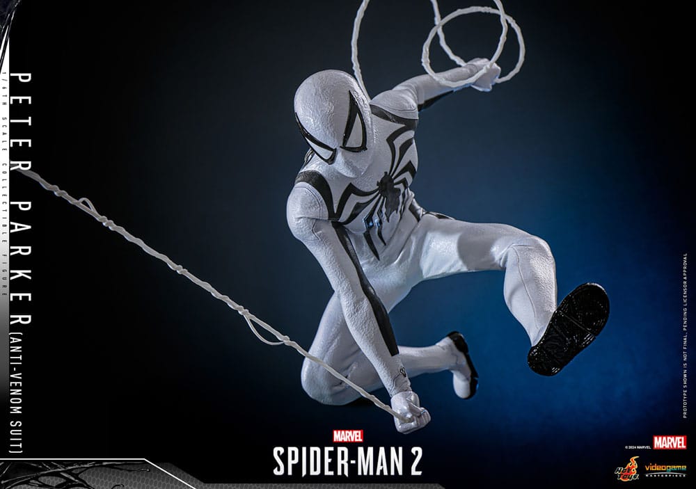HOT TOYS - Spider-Man 2 Video Game Masterpiece 1/6 Peter Parker (Anti-Venom Suit) 30 cm VGM69