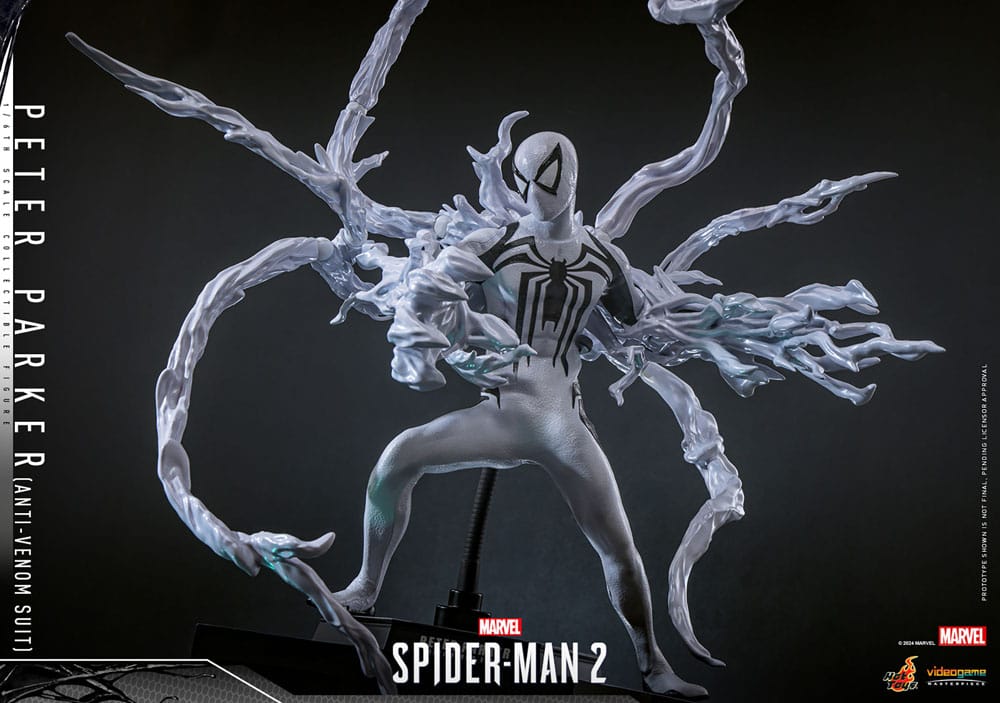 HOT TOYS - Spider-Man 2 Video Game Masterpiece 1/6 Peter Parker (Anti-Venom Suit) 30 cm VGM69