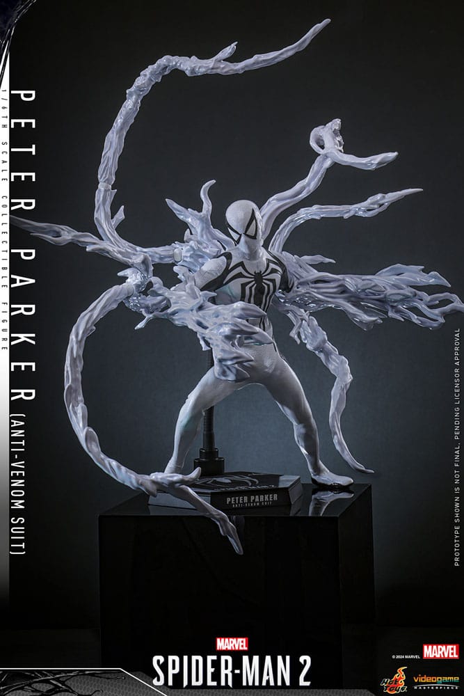 HOT TOYS - Spider-Man 2 Video Game Masterpiece 1/6 Peter Parker (Anti-Venom Suit) 30 cm VGM69