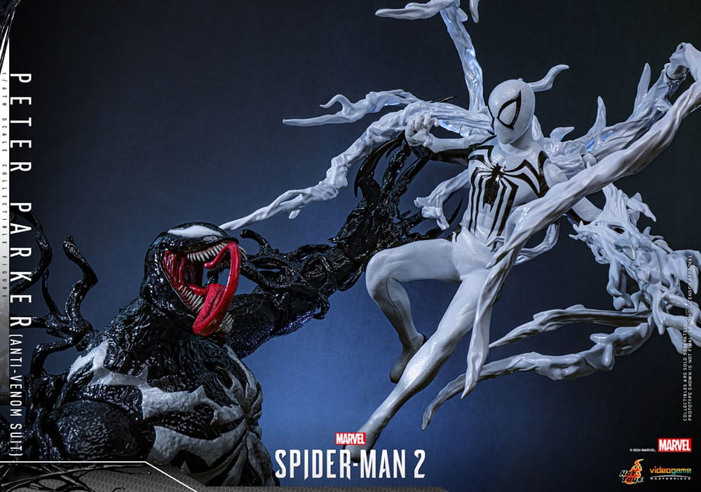 HOT TOYS - Spider-Man 2 Video Game Masterpiece 1/6 Peter Parker (Anti-Venom Suit) 30 cm VGM69