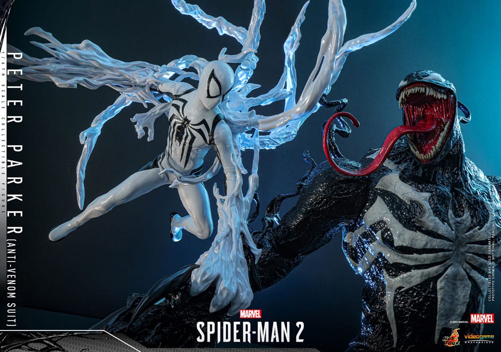 HOT TOYS - Spider-Man 2 Video Game Masterpiece 1/6 Peter Parker (Anti-Venom Suit) 30 cm VGM69