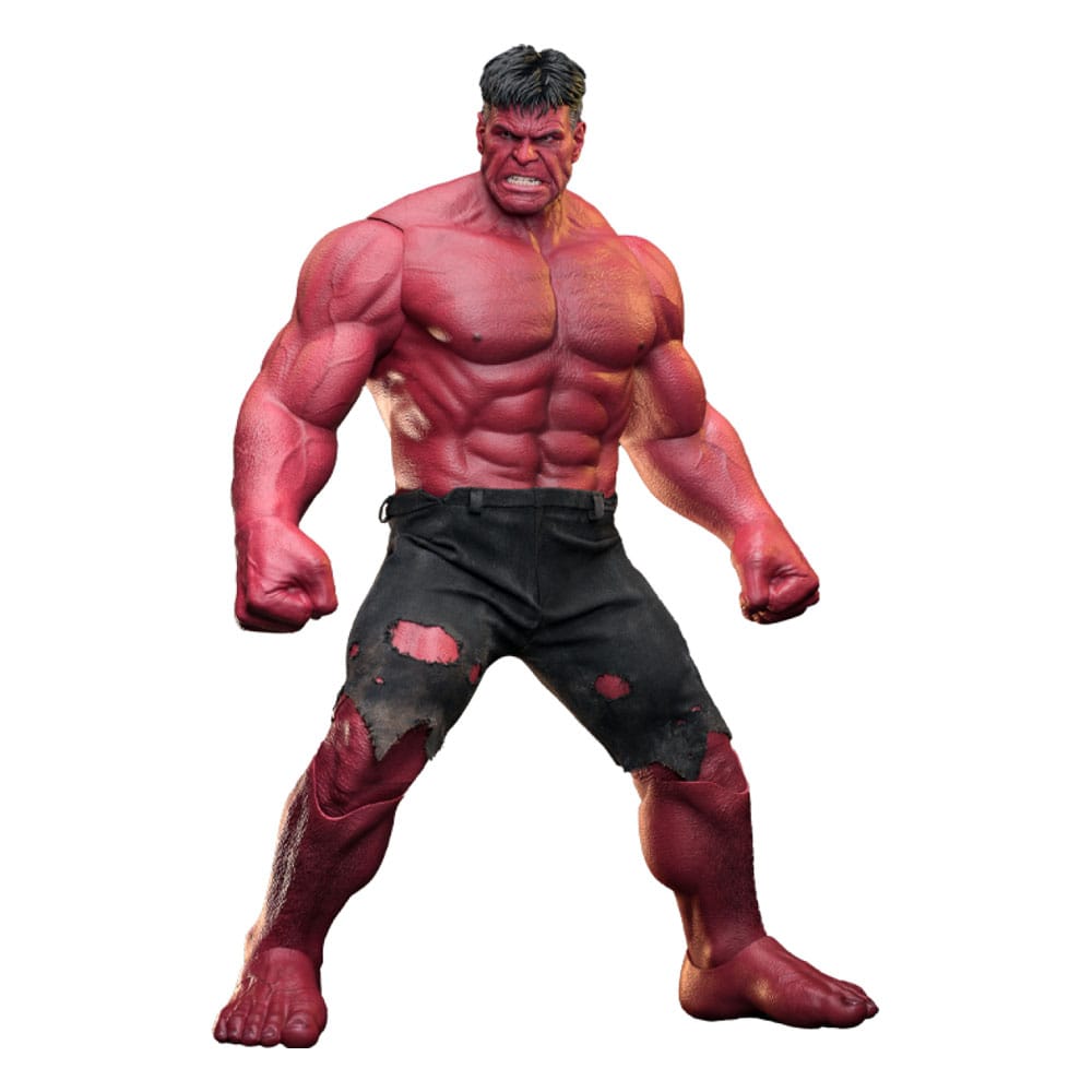 PRE ORDINE - Captain America: Brave New World Movie Masterpiece Action Figure 1/6 Red Hulk 47 cm