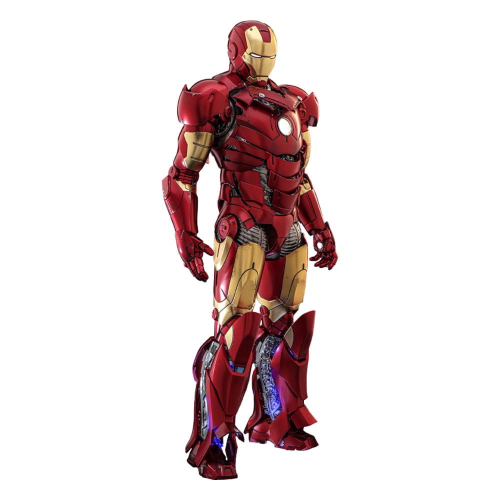 PRE ORDINE - Iron Man Movie Masterpiece Diecast Action Figure 1/6 Iron Man Mark III (Armor Suit Up Version) 32 cm