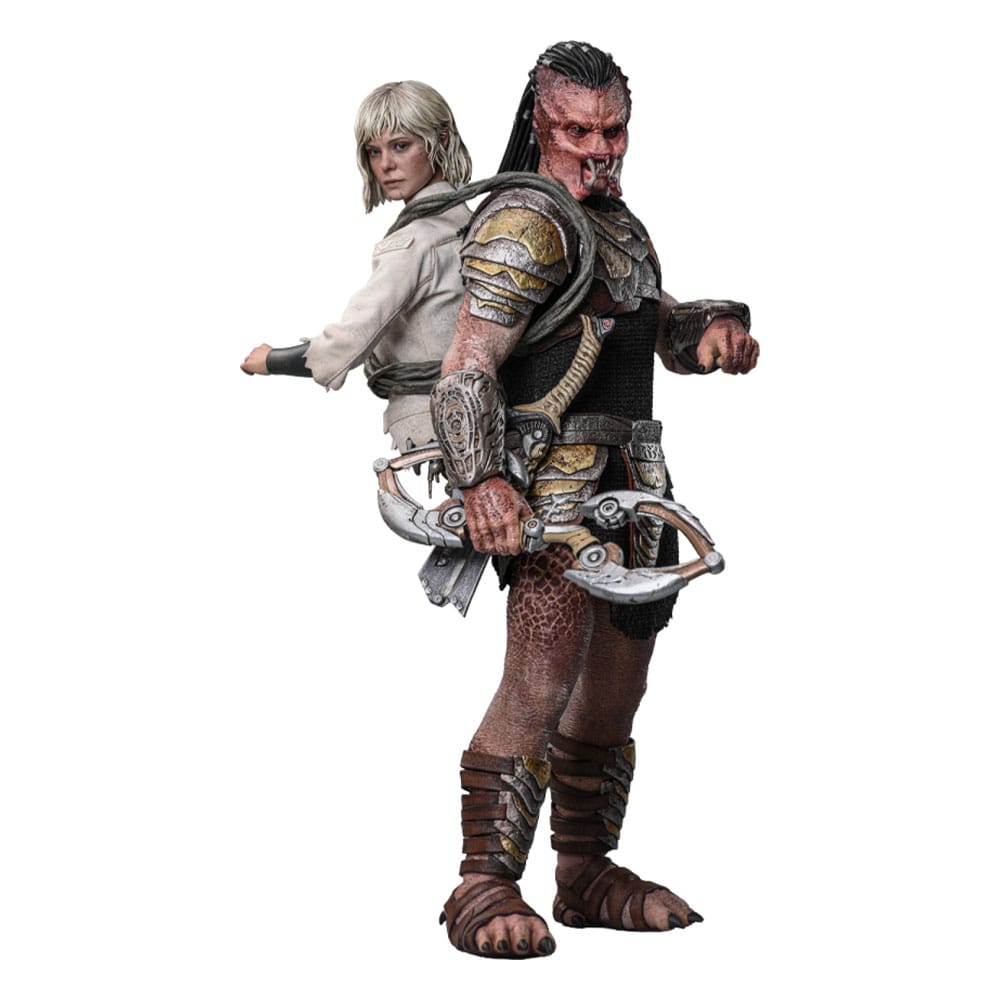 PRE ORDINE - Predator: Badlands Movie Masterpiece Action Figure 1/6 Dek & Thia 30 cm