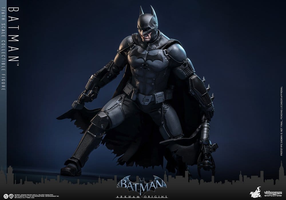 PRE ORDINE - HOT TOYS - Batman Arkham Origins Videogame Masterpiece Action Figure 1/6 Batman 33 cm