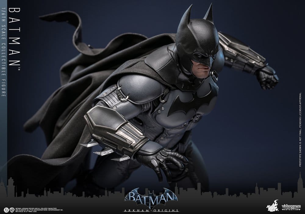 PRE ORDINE - HOT TOYS - Batman Arkham Origins Videogame Masterpiece Action Figure 1/6 Batman 33 cm