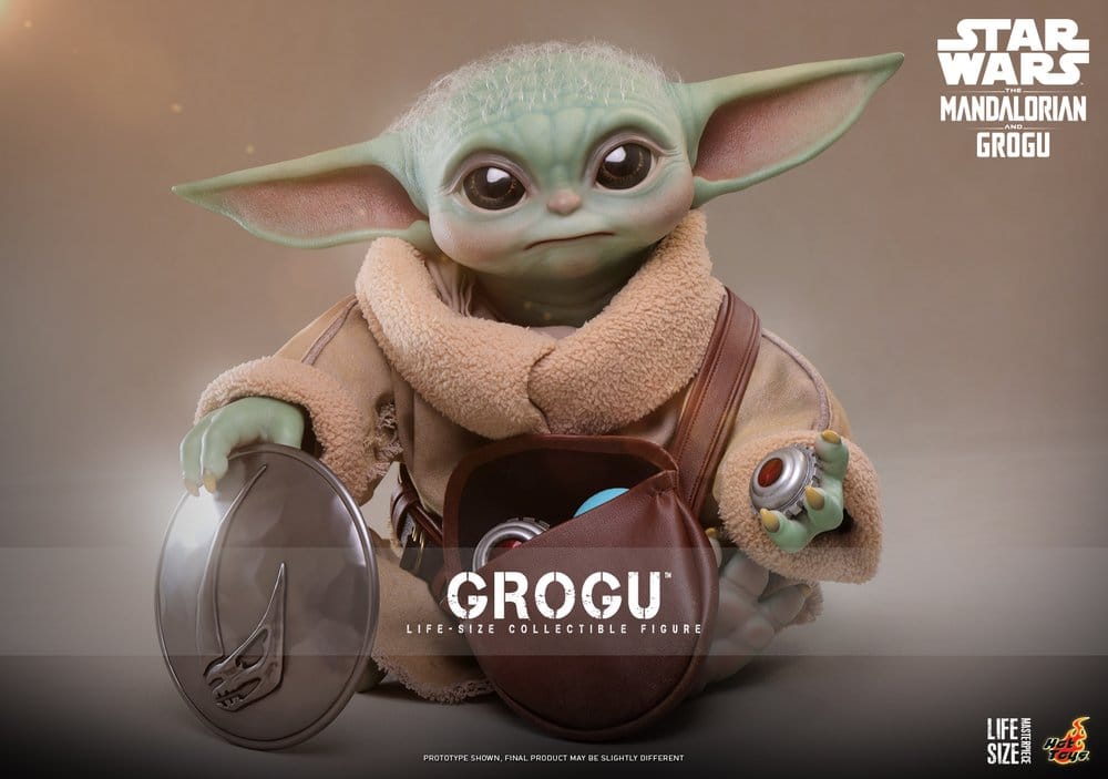 PRE ORDINE - HOT TOYS Star Wars: The Mandalorian & Grogu Life-Size Figure Grogu 38 cm
