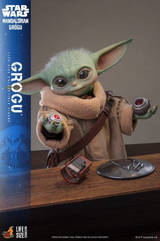 PRE ORDINE - HOT TOYS Star Wars: The Mandalorian & Grogu Life-Size Figure Grogu 38 cm