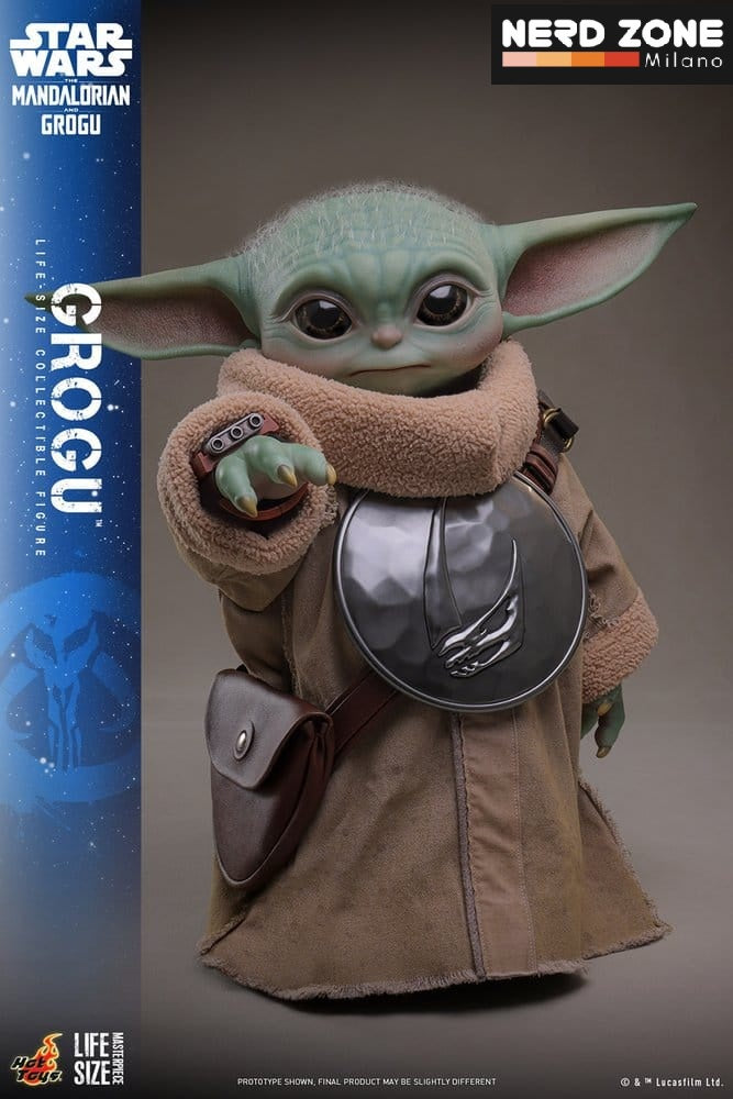 PRE ORDINE - HOT TOYS Star Wars: The Mandalorian & Grogu Life-Size Figure Grogu 38 cm