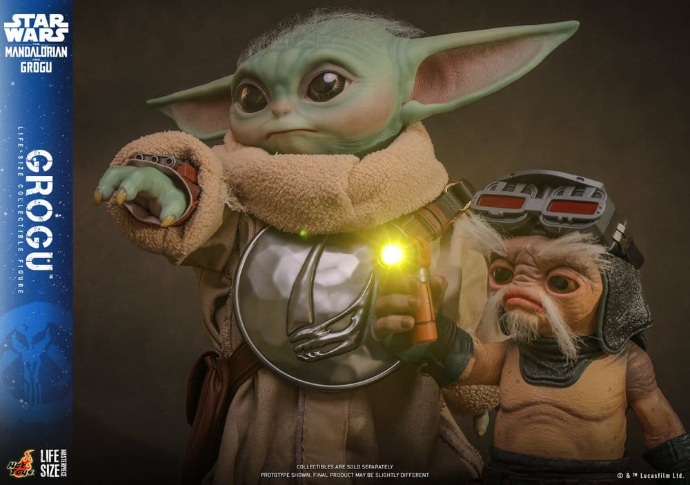 PRE ORDINE - HOT TOYS Star Wars: The Mandalorian & Grogu Life-Size Figure Grogu 38 cm
