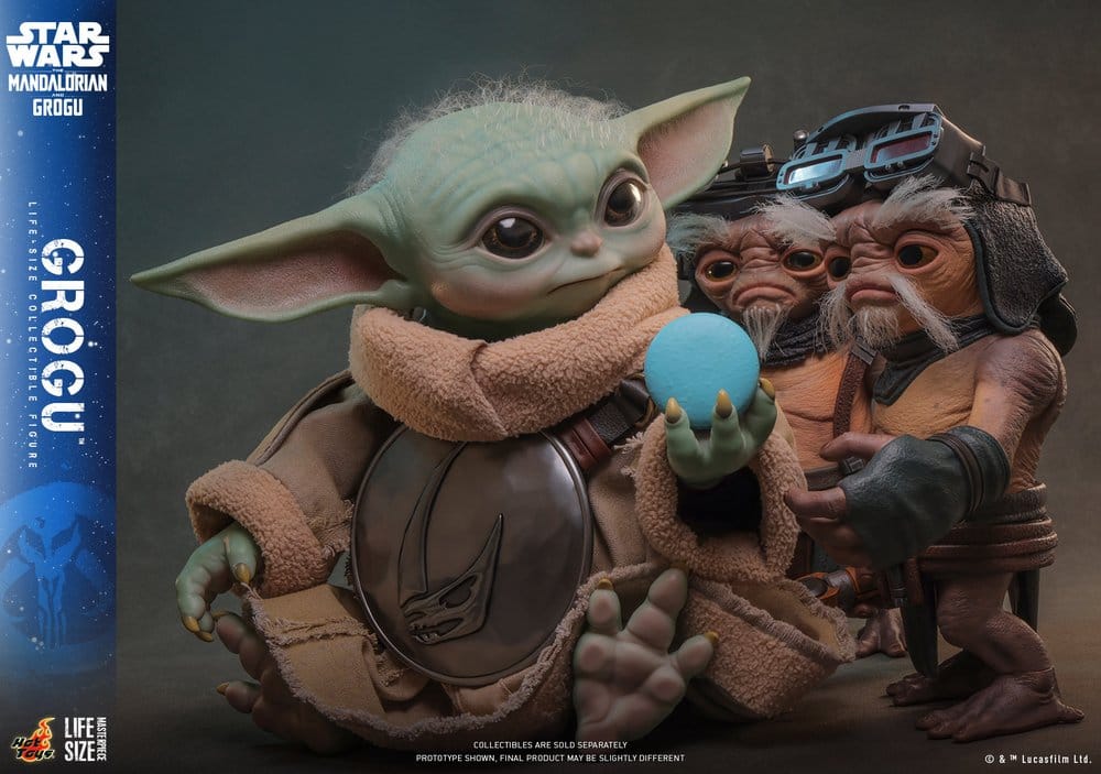 PRE ORDINE - HOT TOYS Star Wars: The Mandalorian & Grogu Life-Size Figure Grogu 38 cm