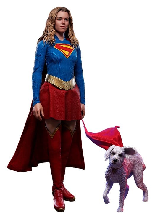 PRE ORDINE - DC Comics Movie Masterpiece Action Figure Set Supergirl & Krypto 28 cm