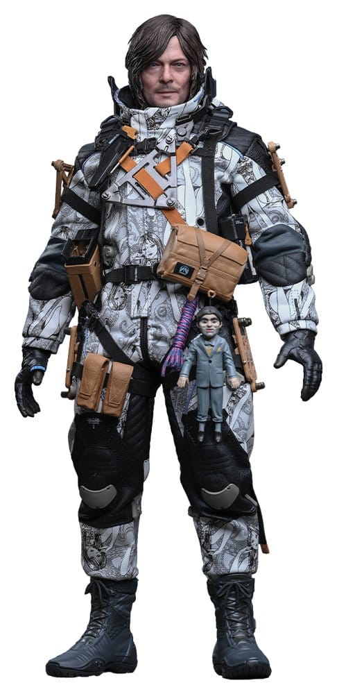 PRE ORDINE - Death Stranding Action Figure 1/6 Sam Porter Bridges (Junji Ito Suit) heo exclusive 31 cm