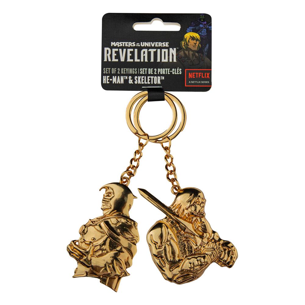 PRE ORDINE - Masters of the Universe - Revelation: Keychain 2-Pack He Man & Skeletor