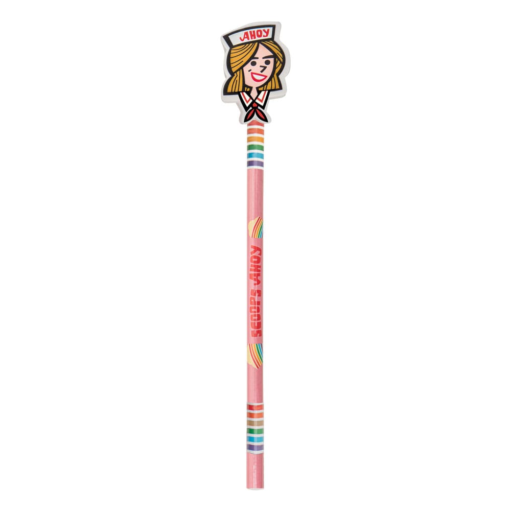 PRE ORDINE - Stranger Things Pencil with Eraser Scoops Ahoy Robin