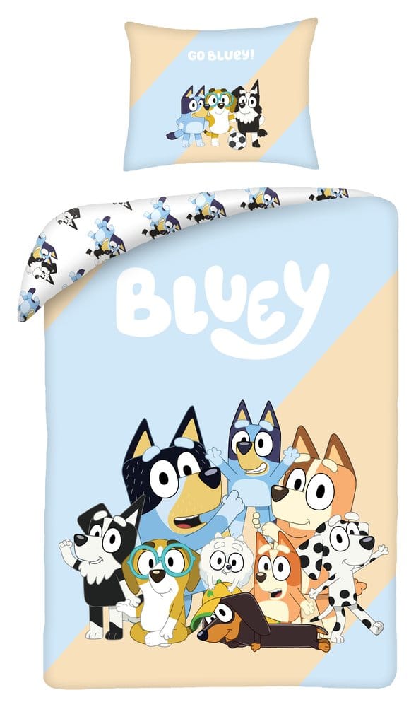 PRE ORDINE - Bluey Duvet Set Go Bluey 160 x 200 cm / 70 x 80 cm