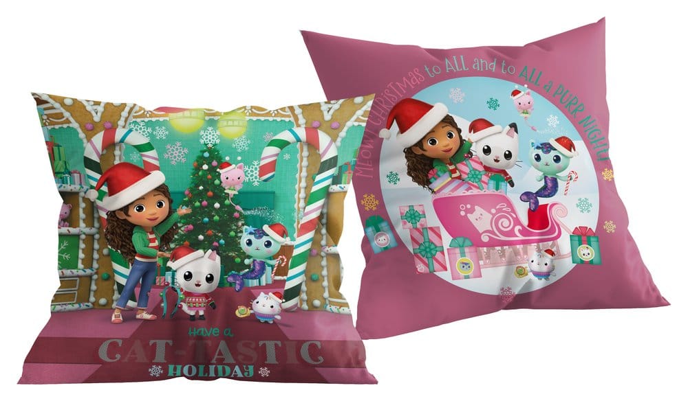 PRE ORDINE - Gabby's Dollhouse Pillow Christmas 40x40 cm