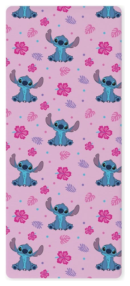 PRE ORDINE - Lilo & Stitch Fitted Sheet Lilo Pink 90 x 200 x 25 cm