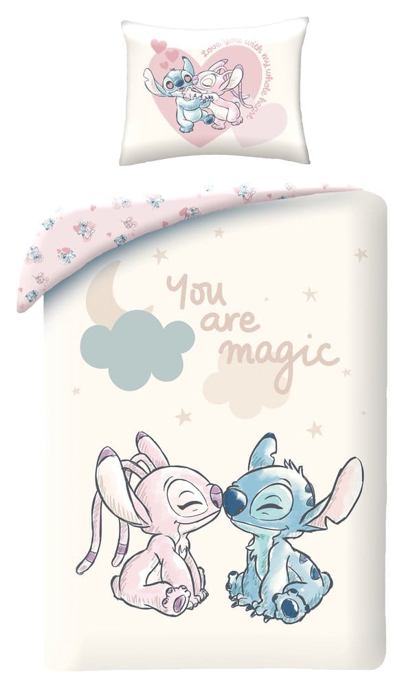 PRE ORDINE - Lilo & Stitch Duvet Set You Are Magic 140 x 200 cm / 70 x 90 cm