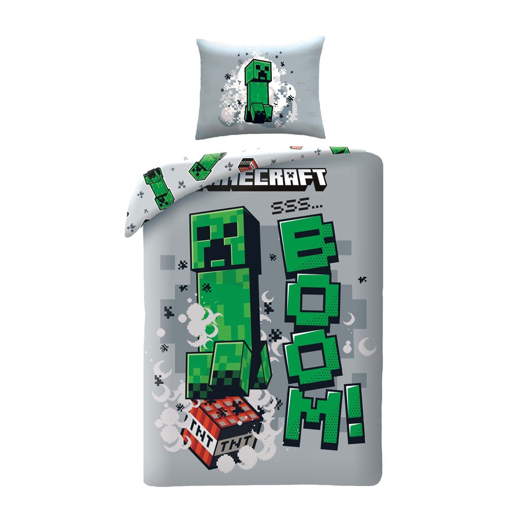 PRE ORDINE - Minecraft Duvet Set Ver. 2 140 x 200 cm / 70 x 90 cm