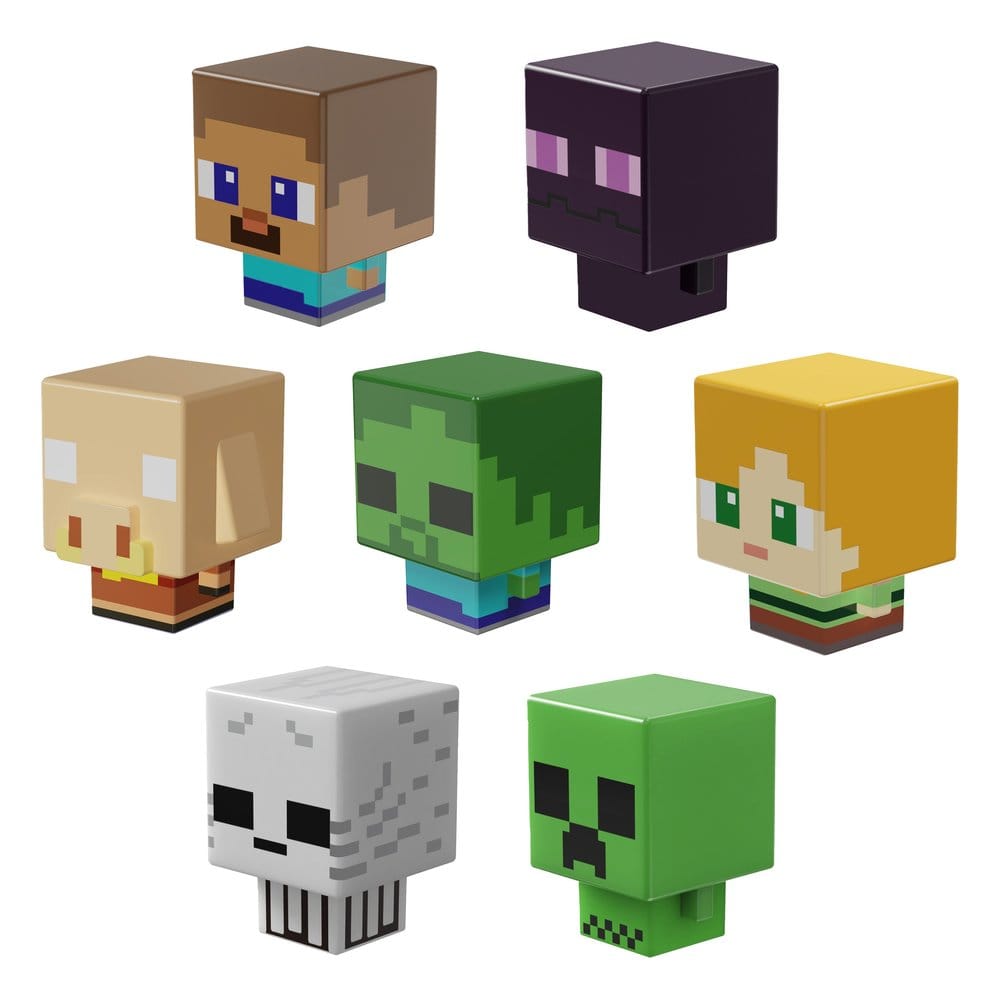 PRE ORDINE - Minecraft Mini Torch Night Light Blind Box Display (20)