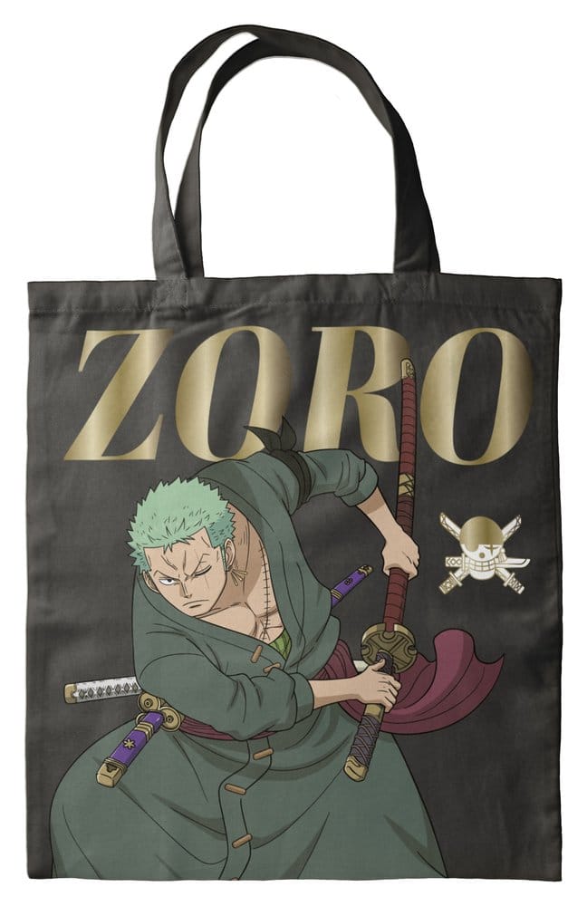 PRE ORDINE - One Piece Tote Bag Zoro Dark Green 40 x 35 cm